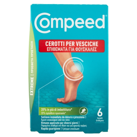 Compeed Cerotti per Vesciche Extreme 6 pz